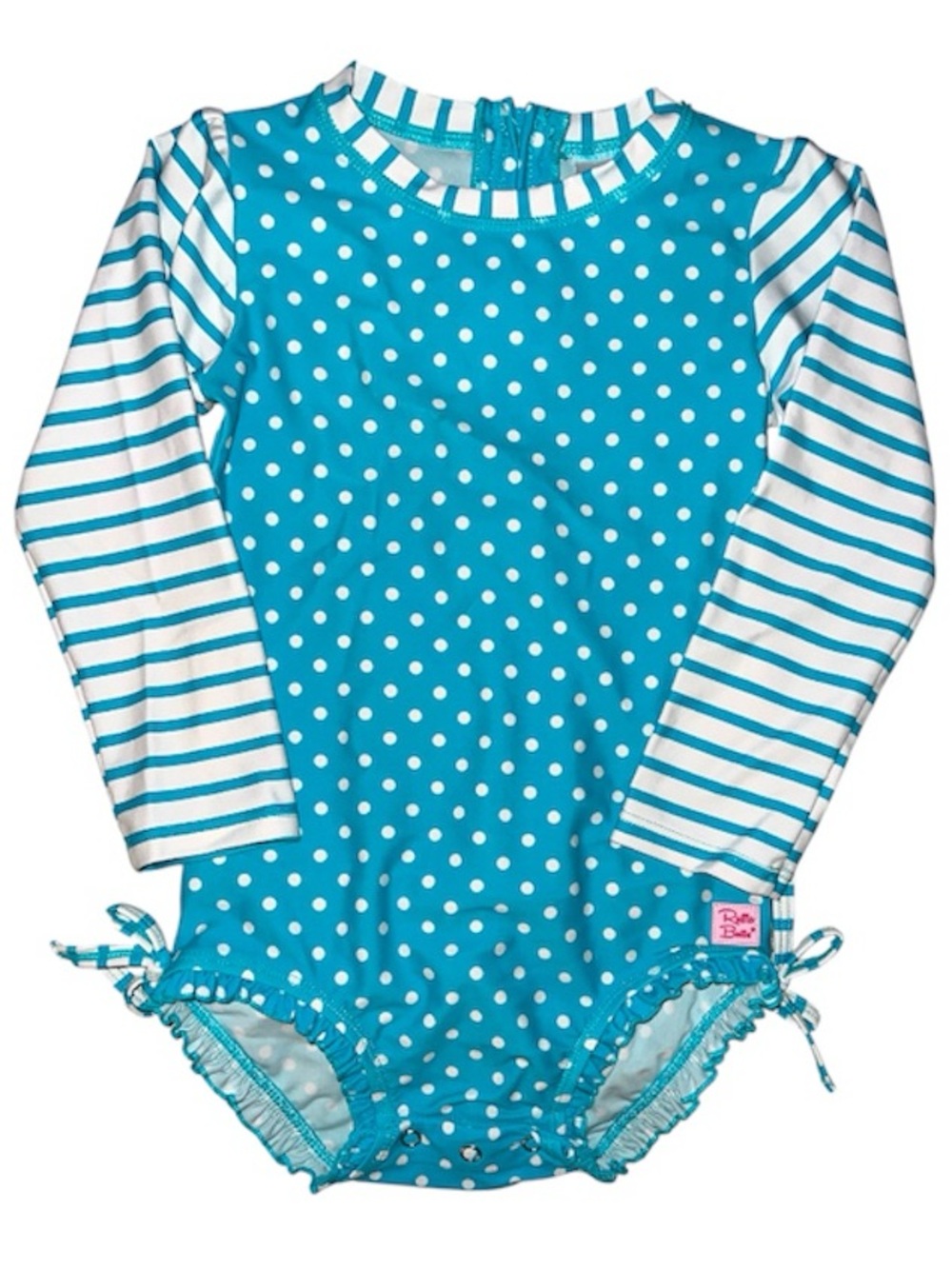 Ruffle Butts Turquoise Bathing Suit